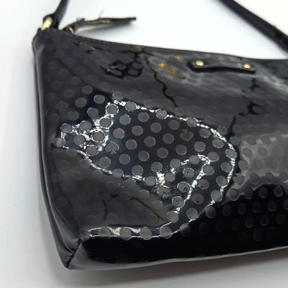 KATE SPADE New York Amy Beale Street Crossbody Bag Black Patten Leather